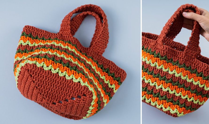How to Make a Simple Crochet Tote Bag That Can Hold Everything