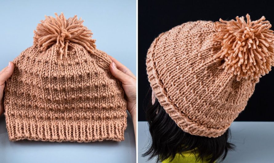 How to Make a Warm Knitted Hat Simply – For Beginners