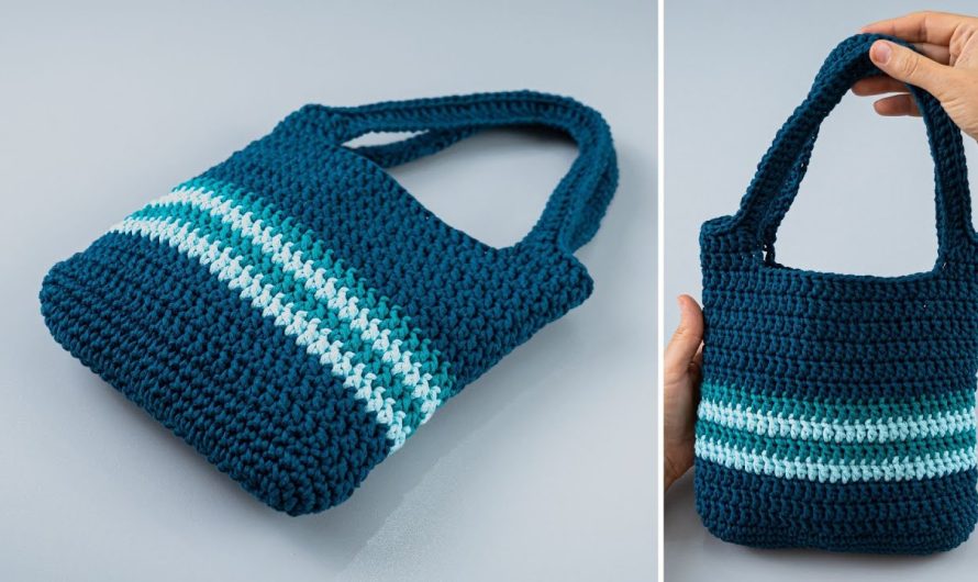 How to Make an Easy Model Crochet Tote Bag – Tutorial for Beginners