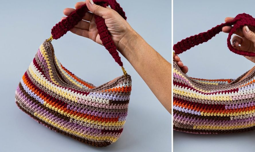 How to Make a Very Easy Fashion Crochet Bag – Beginner Tutorial