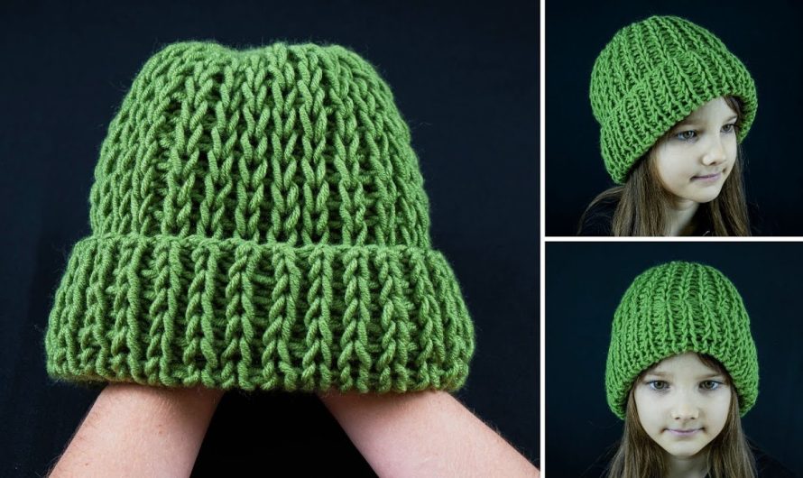 How to Make a Trendy Knitted Hat Easily – Even Beginners Can Handle It