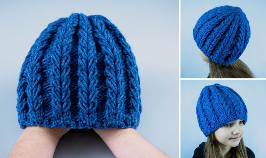 How to Make a Very Simple Knitted Hat
