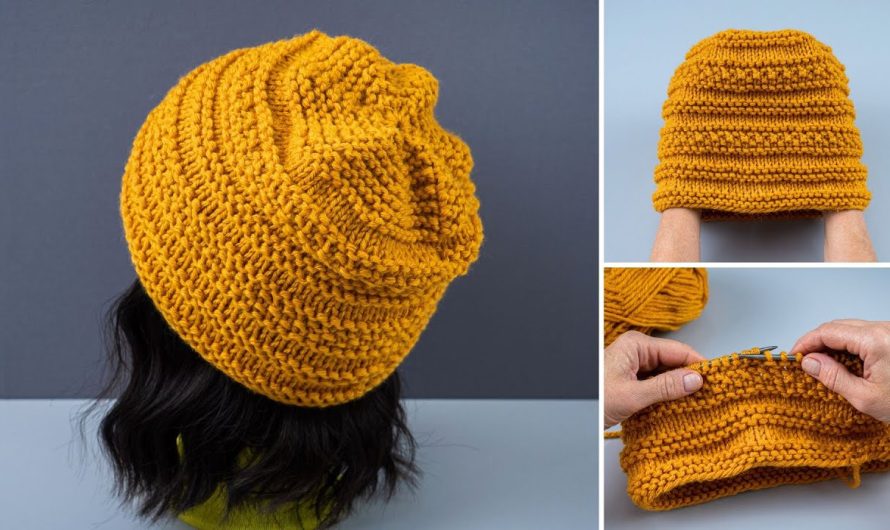 How to Make a Knitted Hat with a Simple Stitch Pattern