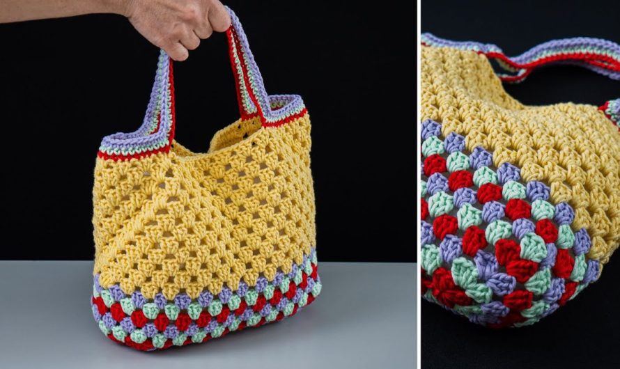 How to Make a Very Easy Crochet Tote Bag for Beginners – Step by Step
