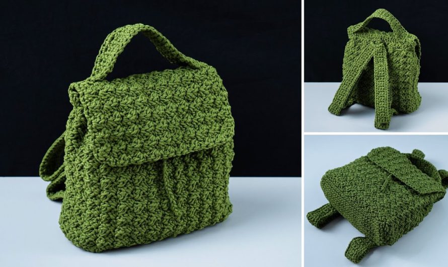How to Make a Fashionable Crochet Backpack Bag – Even a Beginner Can Handle It!