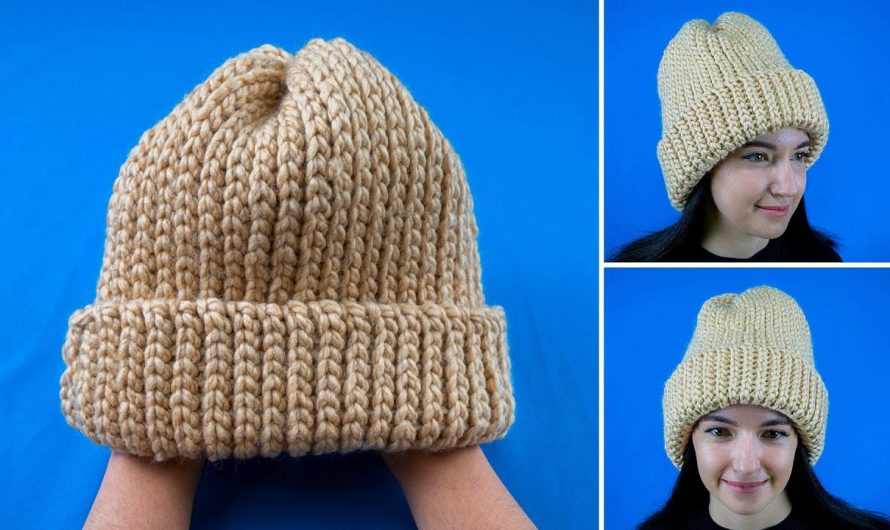 How to Make a Simple Crochet Beanie Hat