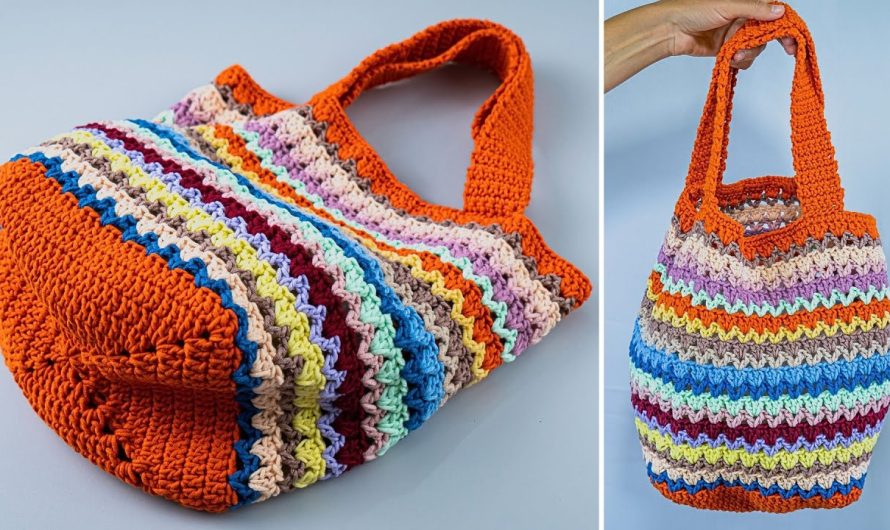 How to Crochet a Simple Tote Bag That Can Hold Everything