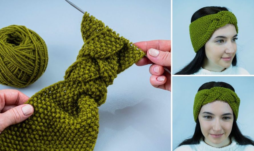 How to Make a Simple Headband with a Wave Pattern – Even a Beginner Can Handle It!