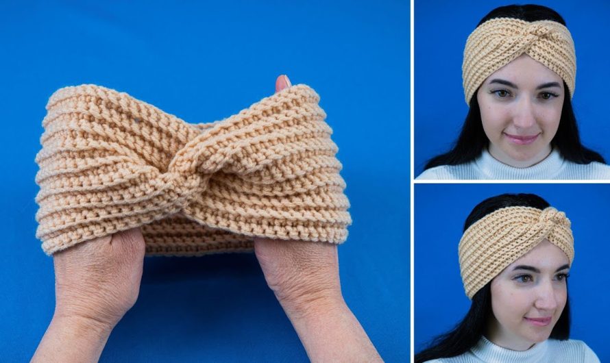 How to Make the Simplest Crochet Headband – Even a Beginner Can Handle It!