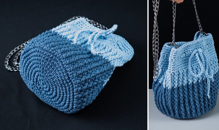 How to Crochet a Cute Mini Bag Easily 🧶✨