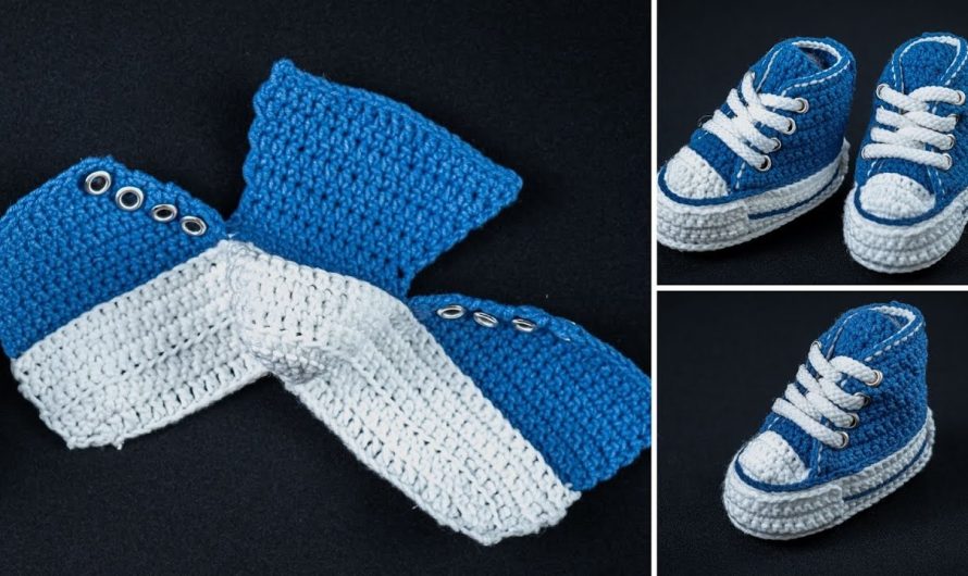 How to Make Easy Crochet Baby Slippers