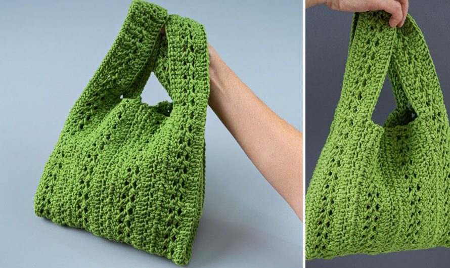 How to Make a Simple Crochet Bag (Very Easy for Beginners)